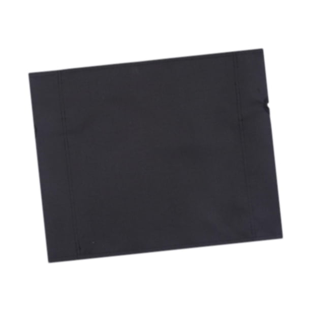 Funda para asiento de silla de camping, plegable, de tela, portátil, de repuesto 38x47cm Negro