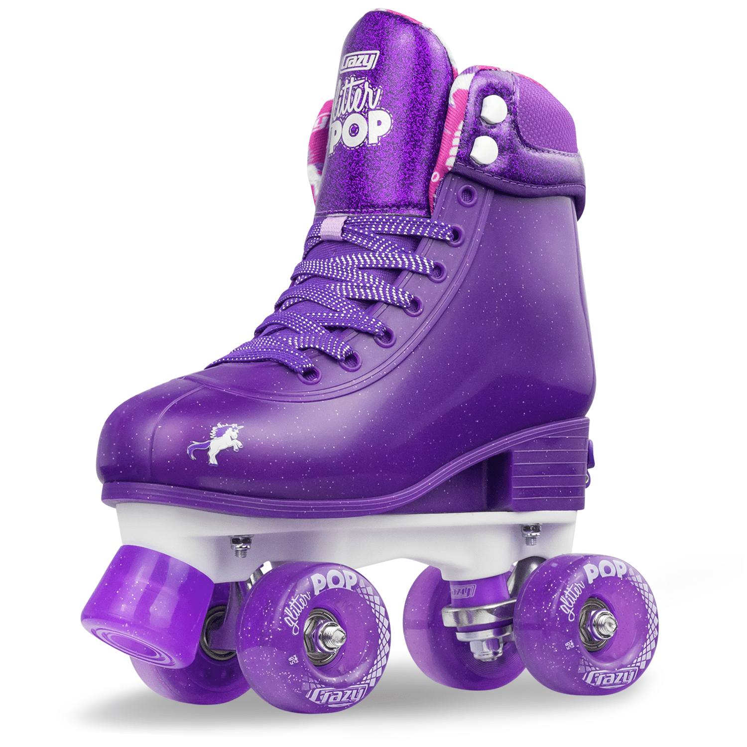 Vestlig Skæbne slot Crazy Skates Adjustable Roller Skates for Girls and Boys - Glitter Pop  Collection - Size Adjustable to fit four sizes - Walmart.com