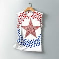 thumbnail image 5 of Aloohaidyvio Womens Plus Size American Flag Tank Tops 4th of July Loose Sleeveless Stars Stripes Patriotic T Shirt, 5 of 5