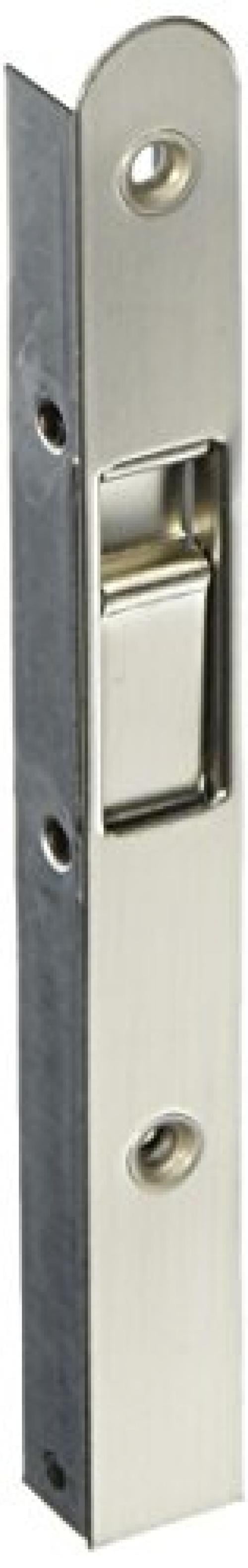 Ultra 06429 7 1/16' Satin Nickel Door Flush Bolt