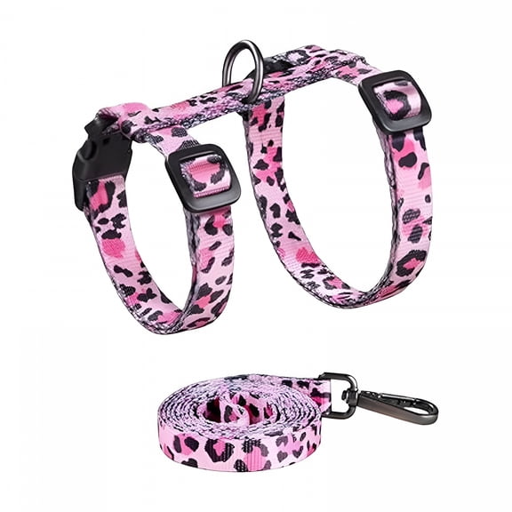 GASTROPOD Cat Harness and Leash Set Escape Proof Soft Adjustable Kitten Harness Walking Travel Traction Rope for Small Medium Large Cats