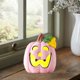 thumbnail image 4 of Halloween Creatives Ceramic Pumpkin Night Light Hollow Out Glowing Decor Soft LED Ambient Ornament For Festive Atmospheres, 4 of 6