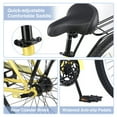 thumbnail image 2 of Single Speed Bicycles 26"Inch,Steel Frame, Wide Wheels for Stability, Rear Coaster Brakes,Multiple Colors Men's Beach Cruiser Bike , 2 of 5