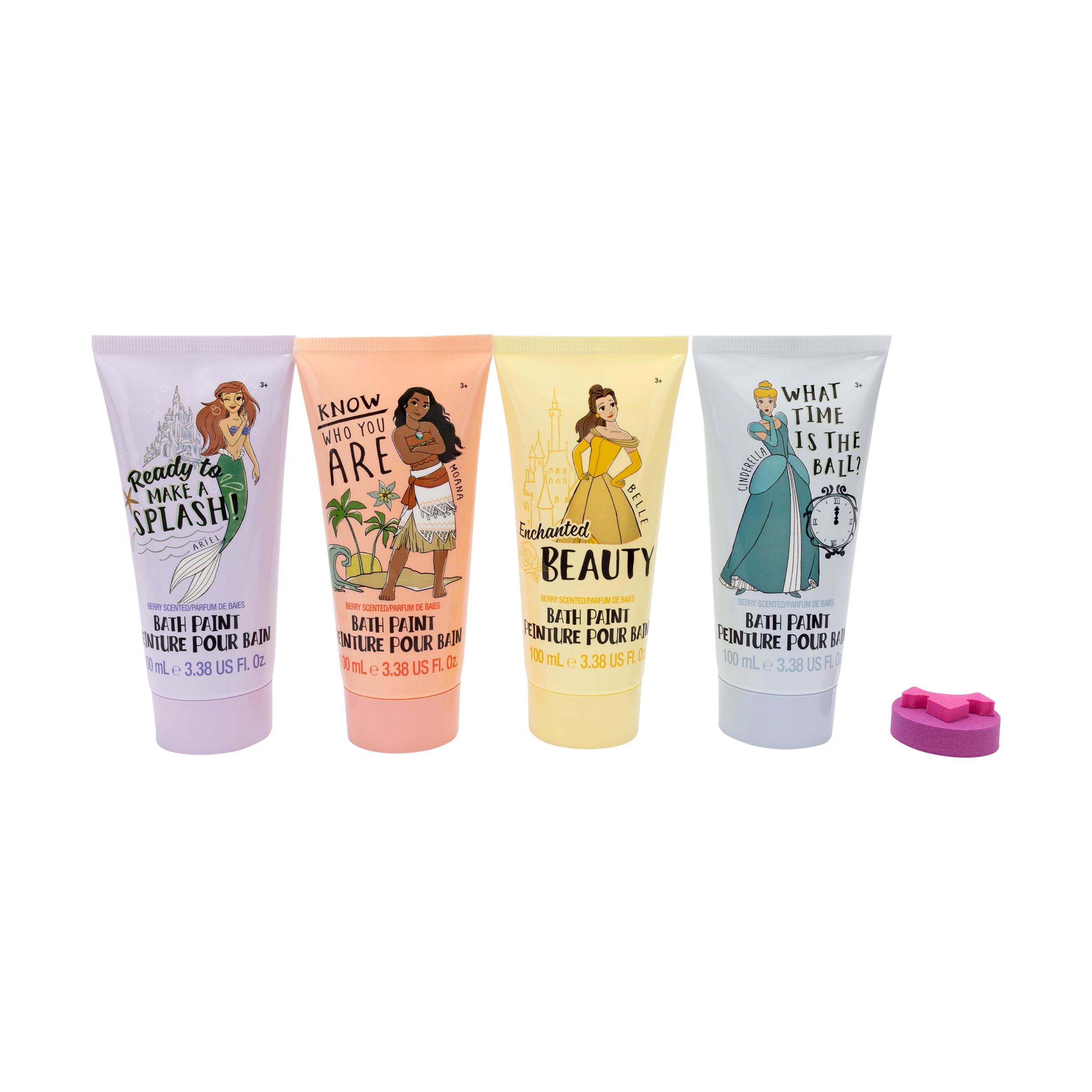 Disney Princess Bath Time Activity Set, Princess Bath Time Activity Set