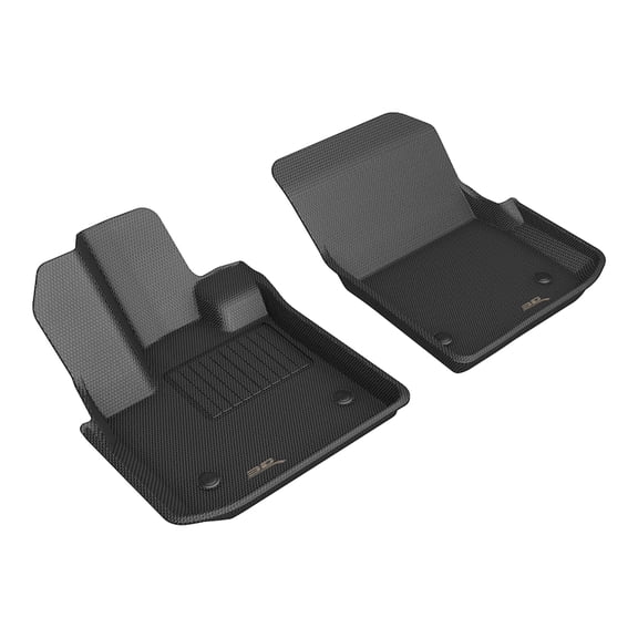 3D MAXpider Custom Fit Kagu Floor Mat (Black) Compatible with Fisker Ocean 2024 - Front Row