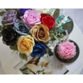 thumbnail image 7 of Morttic 12pcs Fake Roses Artificial Silk Flowers Faux Rose Flower Long Stems Bouquet for Arrangement Wedding Centerpiece Party Home Kitchen Decor (Royal Blue), 7 of 7