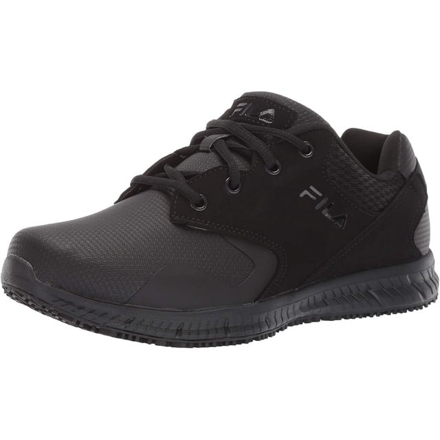 Fila Mens Memory Layers Slip Resistant Work Shoe Food Service
