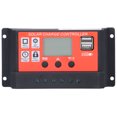 thumbnail image 1 of 10A 12V/24V PWM LCD Controlador de carga solar Regulador Módulo fotovoltaico Accesorio del sistema, 1 of 5