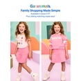 thumbnail image 3 of Garanimals Baby & Toddler Girl 3-Piece Outfit Set, Sizes 0-6T, 3 of 10