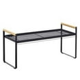 thumbnail image 1 of Cabinet Storage Shelf Rack, Counter Organizer Shelf Wide Applicability  for Bowl Large White,Small White,Small Black,Large Black, 1 of 8