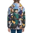 thumbnail image 4 of Mha Boku no Hero Teenager Hoodies Shirt Zipper Sweatshirts Hooded Hoody Clothes Coat For Boys Girls, 4 of 7