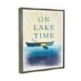 thumbnail image 3 of Stupell Industries On Lake Time Relaxing Sun Rays Graphic Art Luster Gray Floating Framed Canvas Print Wall Art, Design by JJ Design House LLC, 3 of 6