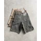 thumbnail image 5 of Pantalones cortos vaqueros clásicos lavados de playa estilo hip-hop Y2K para hombres y mujeres, diseño retro, tendencia de nicho, monos casuales sueltos, 5 of 5