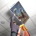 thumbnail image 5 of Octo Lights - Fluorescent Light Covers - 2x4 Flexible Ceiling Light Filters - For Classrooms and Offices - Astronomy 022, 5 of 7