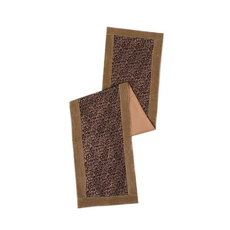 

14 x 90 in. Gold Brocade Brilliance Table Runner