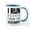 White/Blue Inside, variant on CafePress - I Run Better Than The Government - 11 oz Ceramic Mug - Novelty Coffee Tea Cup