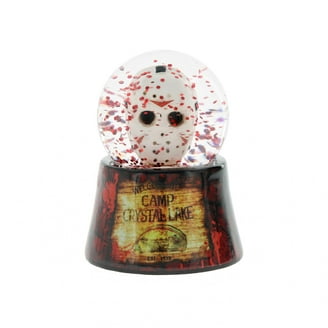 Friday The 13th Jason Voorhees Camp Crystal Lake Mini Snow Globe