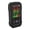 Black, variant on Easy Carry Meter Digital Electromagnetic Radiation Tester with Wide Detection Ranges Suitable for Kitchen & Workplace