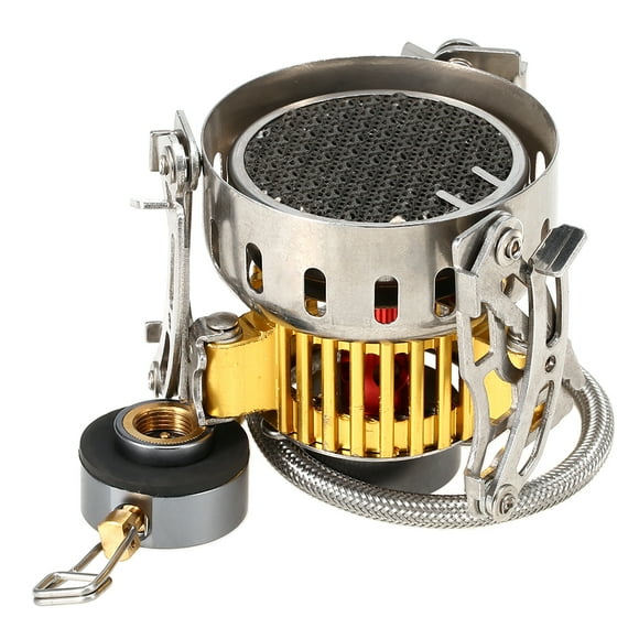Outdoor Infrared Camping Ultralight Portable Furnace Collapsible Windproof Gas Mini for Cookout Picnic Hiking Backpacking