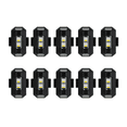 thumbnail image 1 of "10p Luces Mini Luz Led Estrobo Para Bicicleta Moto 7 Colores. Malubero,  Negro ", 1 of 5