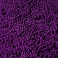 thumbnail image 2 of lavish home high pile carpet shag rug, 30 by 60-inch, purple, 2 of 2