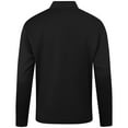 thumbnail image 3 of Women's Levelwear Black Seattle Mariners Tailgate Insignia 2.0 Quarter-Zip Top, 3 of 3