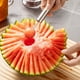 thumbnail image 5 of 2 en 1 Cortador de Frutas de Acero Inoxidable 2025 Cortador de Sandía Rebanador Kit Cabeza Tenedor Tallar Formas para el Hogar Camping Verano Cocina Gadgets, 5 of 5