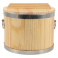 thumbnail image 3 of MultiFunction Rice Steamed Bucket with Lid for Food Storage Perfect for Families Parties and Restaurants in Multi Color 11.5in, 3 of 5
