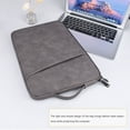 thumbnail image 4 of Youkk Laptop Bag Large Protection Notebook Computer Sleeve Handbags Briefcase Bags Women Men Office Business Working Dark Grey 13.3 Inch Yellow 13.3 Inch, 4 of 6
