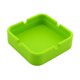 thumbnail image 2 of Cenicero cuadrado resistente al calor para fumar en caliente Verde, 2 of 8