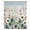 Blue, variant on Teal Tulips Spring Sheer Curtains 63 Inch Length, Light Filtering Voile Curtain Panel, Beige Floral Garden Butterflies Rod Pocket Drapes Window Treatments for Living Room Bedroom 52"x63"