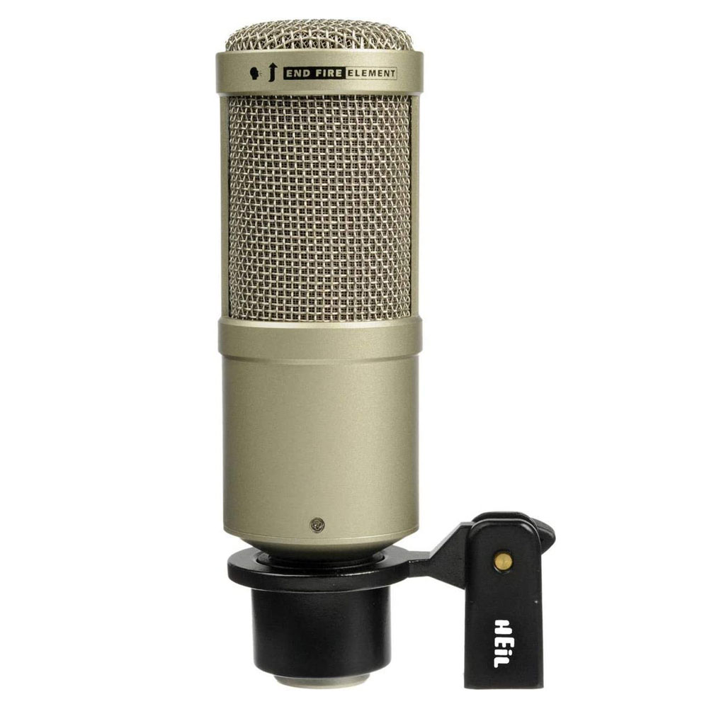 HEIL SOUND PR 40 Champagne Dynamic Studio Microphone (PR40) - image 2 of 3