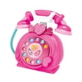 thumbnail image 2 of HILABEE Jouet Musical pour Bébé Téléphone Fixe Rétro pour Enfants de 3 Ans et Plus Rose, 2 of 9