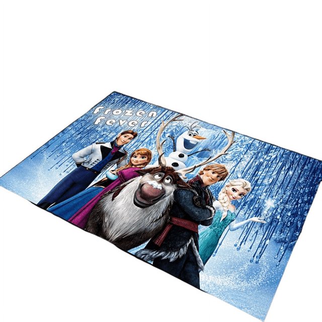 Ice And Snow World Carpet, Bedroom, Princess, Bedside, Elsa Floor Mat, Very Suitable For Living Room, Large Dining Room sebneei