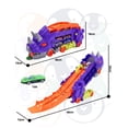 thumbnail image 2 of PINGÜE® City & Speed | Pista Dino Track para Niños | Set de Transporte y Almacenamiento | Alta Velocidad | Para Vehículos 1:64 | Morado | Tamaño 63x14x31 | Juguetes Niños estilo Hot Wheels., 2 of 7