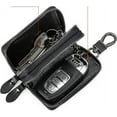 thumbnail image 3 of SUGUANGHUI Genuine Leather Car Key Fob Case Holder for Men and Women, Double Zipper Key Case Bag, with Embroidery Thread, 3 of 7