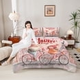 thumbnail image 4 of Feelyou Couple Gnome Full Size Comforter Sets, Happy Valentine's Day Bedding Sets, 3pcs, 4 of 8