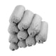 thumbnail image 2 of Qarigey Cubrezapatos desechables de 100 piezas, funda antideslizante para botas, cubrezapatos no tejidos, día lluvioso, fábrica plateada Type2 NO2, 2 of 6