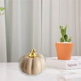 thumbnail image 4 of SUNSIOM Ceramic Pumpkins Artificial Pumpkins Decorative Pumpkins Modern Table Centerpieces for Home, 4 of 9