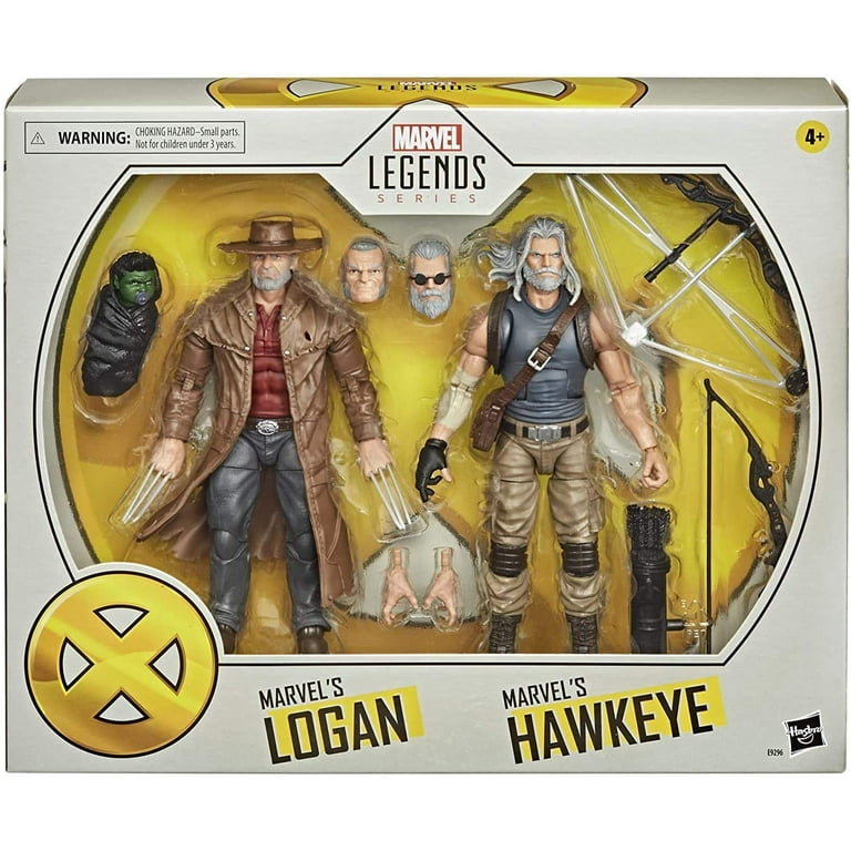 Marvel Legends Logan & Hawkeye フィギュアセット Free Shipping! Marvel Hasbro X-Men Series Hawkeye and Logan