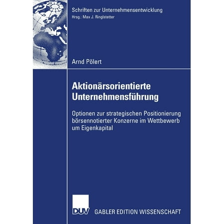 ISBN 9783835007222 product image for Aktionärsorientierte Unternehmensführung: Optionen Zur Strategischen Positionier | upcitemdb.com