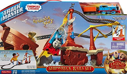 thomas & friends trackmaster shipwreck rails set