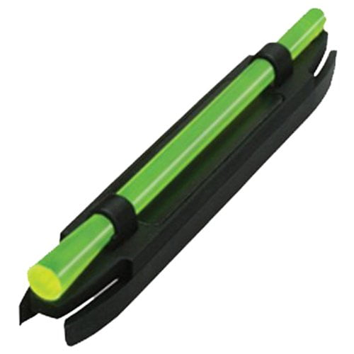 HIVIZ Wide Magnetic Fiber Optic Shotgun Sight with Green Light Pipe S400-G NEW 