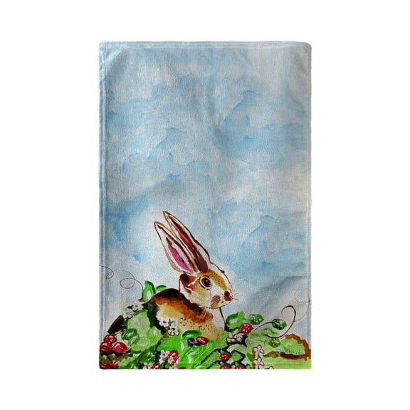 Betsy Drake Interiors Jack Rabbit - Right Kitchen Towel