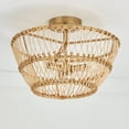 thumbnail image 6 of 3 Light Semi-Flush Mount In Coastal Style-9.75 Inches Tall And 16 Inches Wide Capital Lighting 244131Ma, 6 of 6