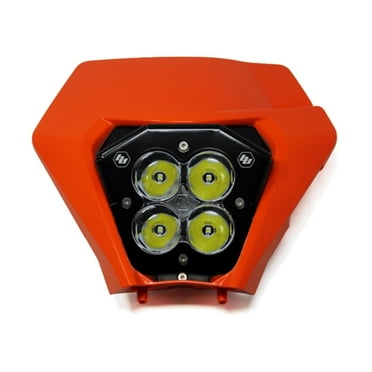 Baja Designs KTM XL80 (D/C) Headlight Kit w/ Shell Orange for KTM 2020-21 Various Models 677199
