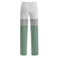 thumbnail image 4 of Women's High-Waisted Color Block Yoga Pants Comfortable, Breathable, and Stretchable Workout Leggings, 4 of 5