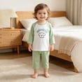 thumbnail image 2 of sdbrld Unisex Kids 3D Cartoon Print Two Piece Casual Suit Round Neck Long Sleeve Top Regular Long Pants,Sizes 130, 2 of 8