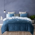 thumbnail image 1 of SHAR Bedding Set with 1 Microfiber Duvet Cover and 2 Pillowcases,, 1 of 4