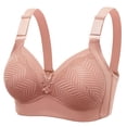 thumbnail image 1 of Timegard Womens Bras No Underwire Lace Full Coverage Adjustable Strap Comfortable Everyday Bralette, 1 of 4